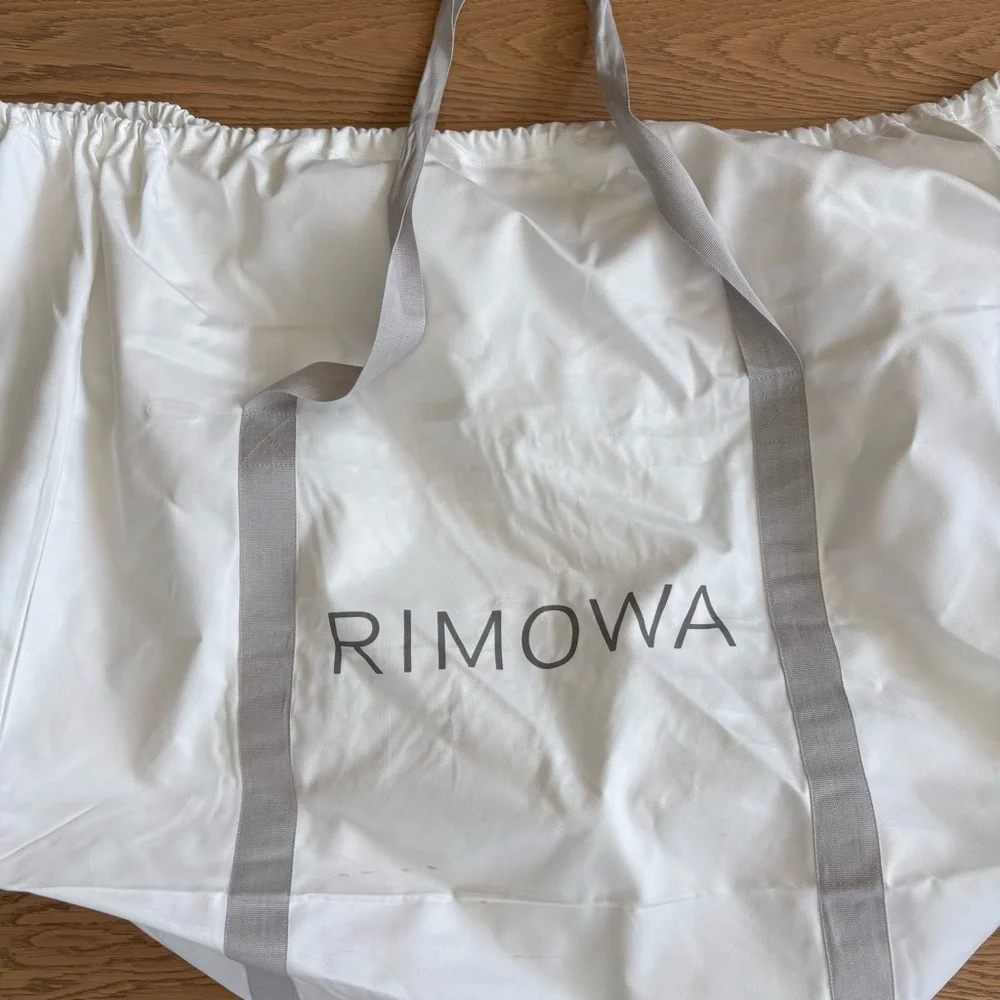 Large RIMOWA White Dust bag Travel Bag